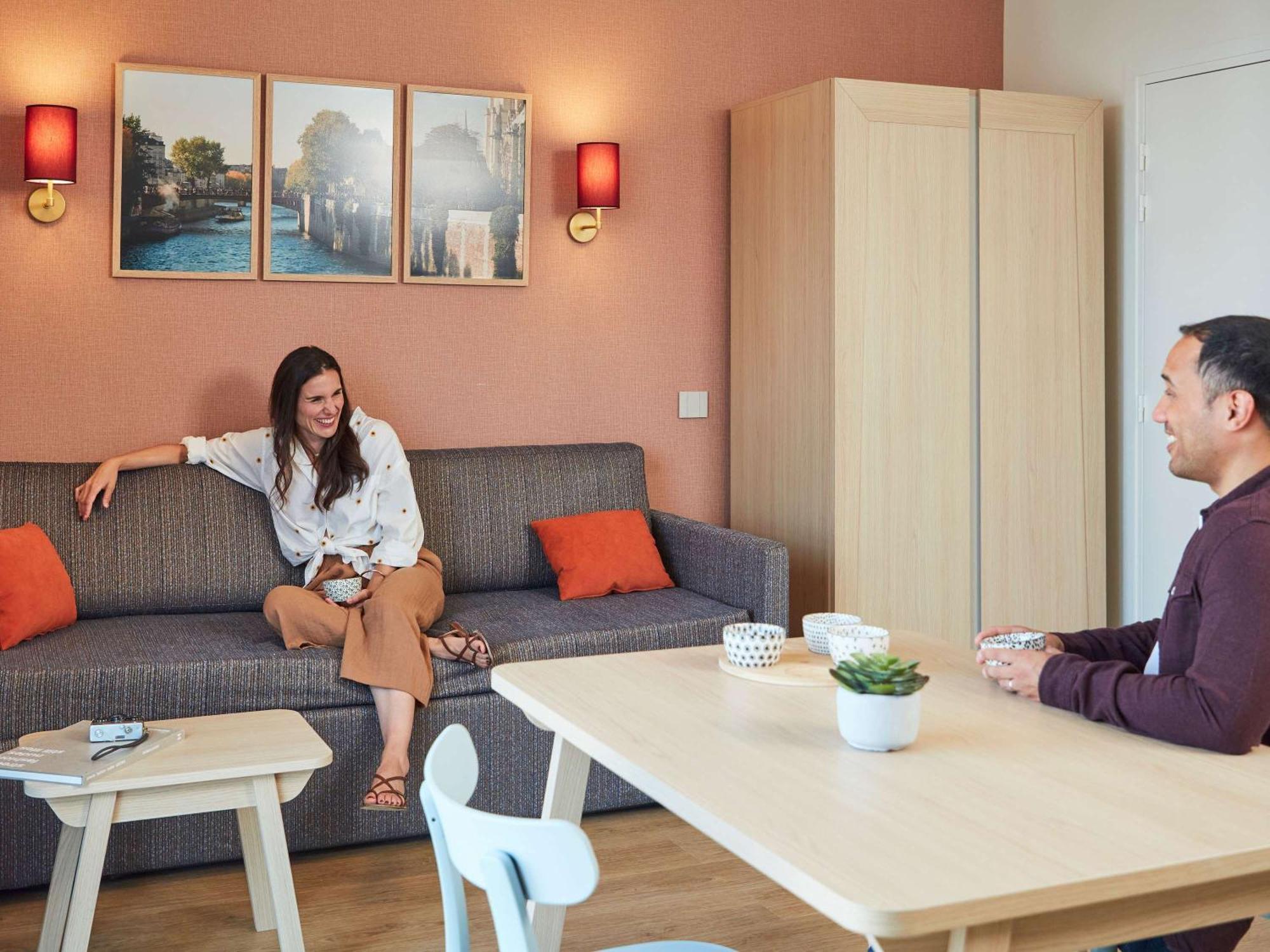 Aparthotel Adagio Paris Boulogne Esterno foto